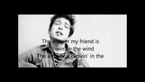 Blowin' In The Wind -Bob Dylan - Lyrics - 1963