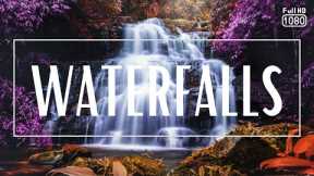 Beautiful WATERFALLS in the World (2021) Nature RELAXATION Music