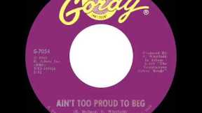 1966 HITS ARCHIVE: Ain’t Too Proud To Beg - Temptations (mono)